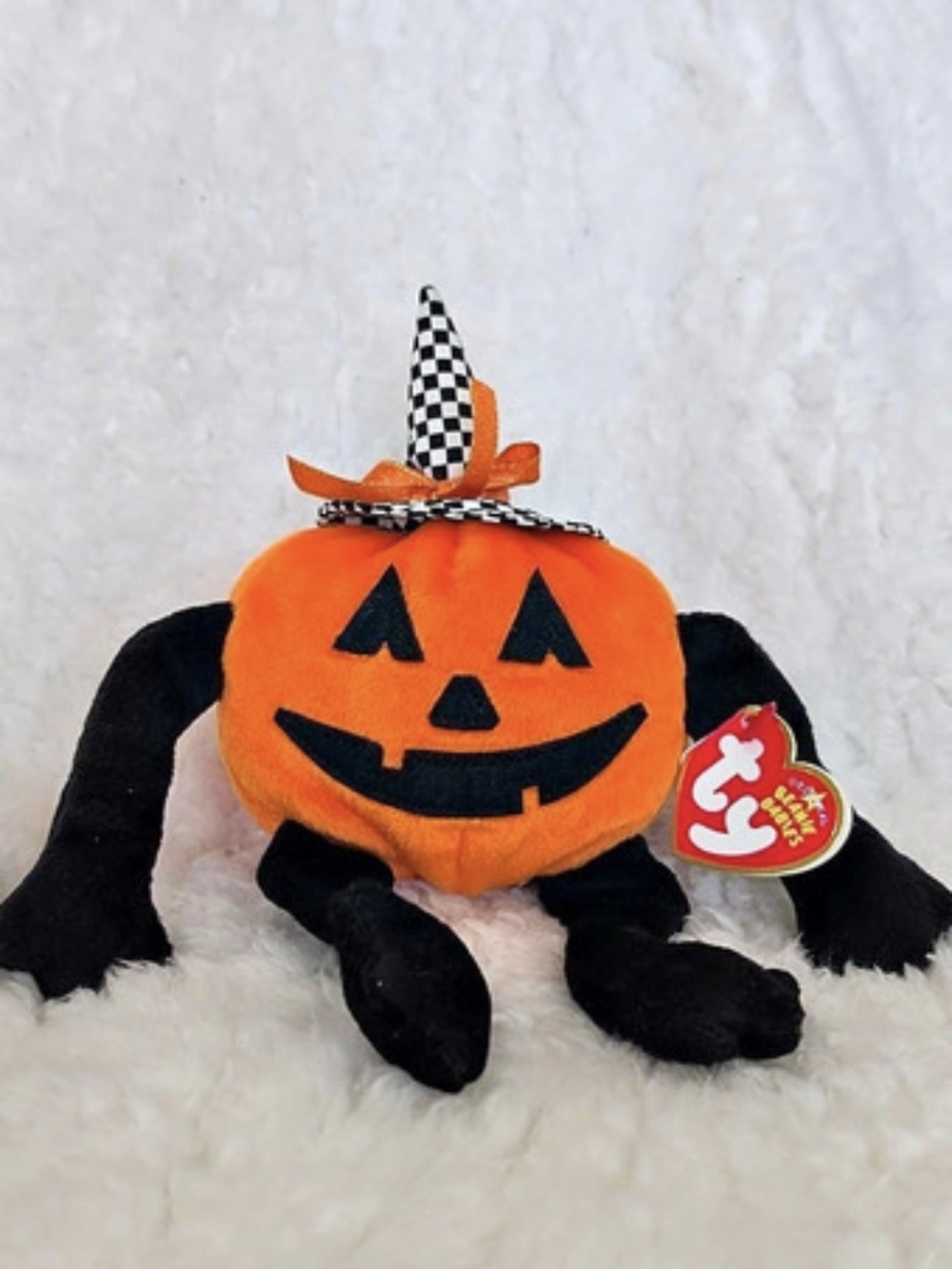 Ty Trick R. Treat the Pumpkin Beanie Baby